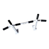 Maxbell Chin up Bar Gym Portable Doorway Exercise Bar Pull Up Bar Door Horizontal Bar white