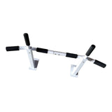 Maxbell Chin up Bar Gym Portable Doorway Exercise Bar Pull Up Bar Door Horizontal Bar white