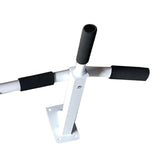 Maxbell Chin up Bar Gym Portable Doorway Exercise Bar Pull Up Bar Door Horizontal Bar white