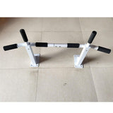 Maxbell Chin up Bar Gym Portable Doorway Exercise Bar Pull Up Bar Door Horizontal Bar white