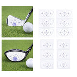 Maxbell Club Impact Stickers Accuracy Putters Club Golf Impact Tape Labels Men Women