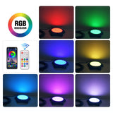 Maxbell RGB Submersible Light RGB Swimming Pool Night Lamp for Swimming Pool Wedding