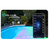 Maxbell RGB Submersible Light RGB Swimming Pool Night Lamp for Swimming Pool Wedding