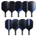 Maxbell Carbon Fiber Pickleball Paddles Advanced Player Home Gym Pickleball Rackets Style A