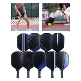 Maxbell Carbon Fiber Pickleball Paddles Advanced Player Home Gym Pickleball Rackets Style A