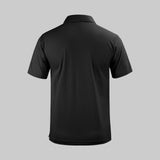 Maxbell Mens Short Sleeve T Shirt Casual Tee Shirt for Business Hiking Daily Leisure S Black