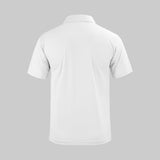 Maxbell Mens Short Sleeve T Shirt Casual Tee Shirt for Business Hiking Daily Leisure S White