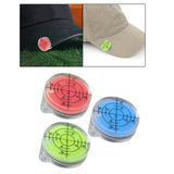 Maxbell Golf Hat Clip Ball Marker Golf Alignment Reader Tool Golf Putting Aid Reader Red