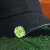 Maxbell Golf Hat Clip Ball Marker Golf Alignment Reader Tool Golf Putting Aid Reader Green