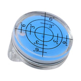 Maxbell Golf Hat Clip Ball Marker Golf Alignment Reader Tool Golf Putting Aid Reader Blue