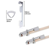 Maxbell Pool Cue Tip Repair Pool Snooker Replacement Fastener Billiard Cue Tip Clamp