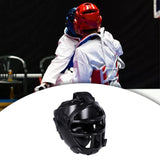 Maxbell Boxing Headgear Unisex Portable Martial Arts Helmet Mma Muay Thai Karate Black S