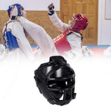 Maxbell Boxing Headgear Unisex Portable Martial Arts Helmet Mma Muay Thai Karate Black S