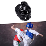 Maxbell Boxing Headgear Unisex Portable Martial Arts Helmet Mma Muay Thai Karate Black S