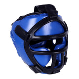 Maxbell Boxing Headgear Unisex Portable Martial Arts Helmet Mma Muay Thai Karate Blue S