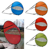 Maxbell Downwind Wind Sail Kit 42" Popup Kayak Wind Sail for Inflatable Boats Canoes blue