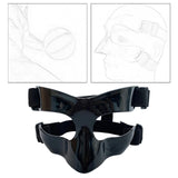 Maxbell Basketball Mask Face Guard for Broken Nose for Football Soccer Boxing