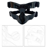 Maxbell Basketball Mask Face Guard for Broken Nose for Football Soccer Boxing