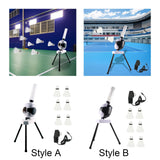 Maxbell Badminton Ball Tosser for Self Play Sport Game for All Levels Kids Beginners Style A