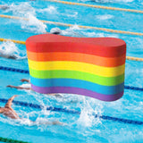 Maxbell Pull Buoy Swim Trainer Training Aid for Adults Kids Swimming Stroke Rainbow