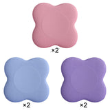 Maxbell 2Pcs Yoga Knee Pads Yoga Mat Accessory Balance Cushion for Ankle Elbow Floor Pink