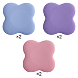 Maxbell 2Pcs Yoga Knee Pads Yoga Mat Accessory Balance Cushion for Ankle Elbow Floor Pink