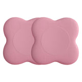 Maxbell 2Pcs Yoga Knee Pads Yoga Mat Accessory Balance Cushion for Ankle Elbow Floor Pink