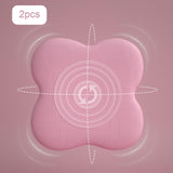 Maxbell 2Pcs Yoga Knee Pads Yoga Mat Accessory Balance Cushion for Ankle Elbow Floor Pink