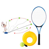 Maxbell Self Practice Tennis Racket Durable Tool Solo Training Tennis Trainer Return Kid Without Bag