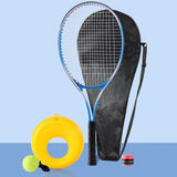 Maxbell Self Practice Tennis Racket Durable Tool Solo Training Tennis Trainer Return Adult With Bag