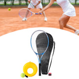 Maxbell Self Practice Tennis Racket Durable Tool Solo Training Tennis Trainer Return Adult With Bag