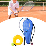 Maxbell Self Practice Tennis Racket Durable Tool Solo Training Tennis Trainer Return Kid With Bag