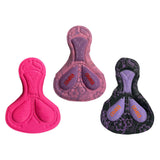Maxbell Cycling Shorts Pad Breathable Bike Seat Cushion for Bicycle Road Bike Sports Rose Red