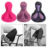 Maxbell Cycling Shorts Pad Breathable Bike Seat Cushion for Bicycle Road Bike Sports Rose Red