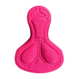 Maxbell Cycling Shorts Pad Breathable Bike Seat Cushion for Bicycle Road Bike Sports Rose Red