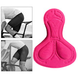 Maxbell Cycling Shorts Pad Breathable Bike Seat Cushion for Bicycle Road Bike Sports Rose Red