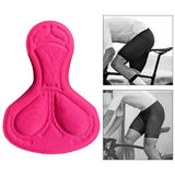 Maxbell Cycling Shorts Pad Breathable Bike Seat Cushion for Bicycle Road Bike Sports Rose Red