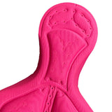 Maxbell Cycling Shorts Pad Breathable Bike Seat Cushion for Bicycle Road Bike Sports Rose Red