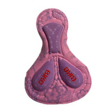 Maxbell Cycling Shorts Pad Breathable Bike Seat Cushion for Bicycle Road Bike Sports Light Pink