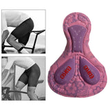 Maxbell Cycling Shorts Pad Breathable Bike Seat Cushion for Bicycle Road Bike Sports Light Pink