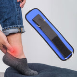 Maxbell Ankle Strap Adjustable Workout Lower Body Exercises Ankle Cuff for Kickbacks Dual Rings Blue