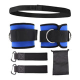 Maxbell Ankle Strap Adjustable Workout Lower Body Exercises Ankle Cuff for Kickbacks 6Pcs Set