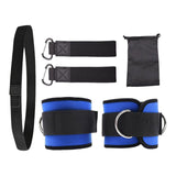 Maxbell Ankle Strap Adjustable Workout Lower Body Exercises Ankle Cuff for Kickbacks 6Pcs Set