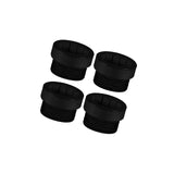 Maxbell Pool Umbrella Adapter Insert Swimming Pool Umbrellas Umbrella Sleeve Adapter Black 4pcs