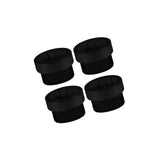 Maxbell Pool Umbrella Adapter Insert Swimming Pool Umbrellas Umbrella Sleeve Adapter Black 4pcs