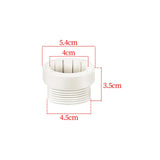 Maxbell Pool Umbrella Adapter Insert Swimming Pool Umbrellas Umbrella Sleeve Adapter White 3pcs