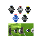 Maxbell Golf Ball Liner Durable Golf Ball Marker Stencil for Training Outdoor Sports Black Blue