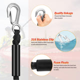 Maxbell 2Pcs Anchor Bungee Dock Line Premium for Pontoon Power Boat Boats