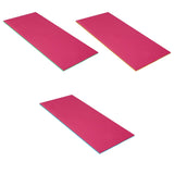 Maxbell Water Floating Mat Roll up Mattress Foam Floating Pad Adults Pool Float Raft Blue and Pink