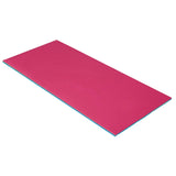 Maxbell Water Floating Mat Roll up Mattress Foam Floating Pad Adults Pool Float Raft Blue and Pink